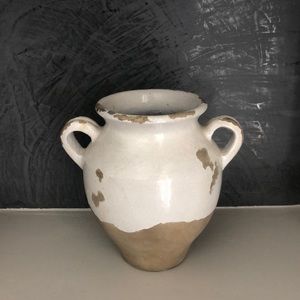 Pottery Barn small Tuscan vase